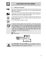 Предварительный просмотр 11 страницы Smeg PGA95F3 Instruction Manual