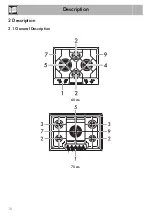 Предварительный просмотр 8 страницы Smeg PGA96 Manual