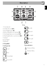 Предварительный просмотр 9 страницы Smeg PGA96 Manual