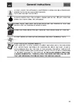 Preview for 3 page of Smeg PGF30B Instructions For Use Manual