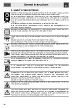 Preview for 4 page of Smeg PGF30B Instructions For Use Manual