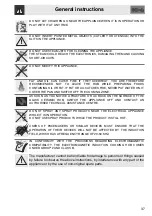 Preview for 5 page of Smeg PGF30B Instructions For Use Manual