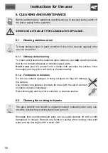 Preview for 24 page of Smeg PGF30B Instructions For Use Manual