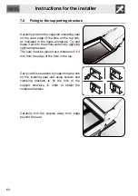 Preview for 28 page of Smeg PGF30B Instructions For Use Manual