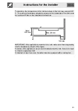 Preview for 29 page of Smeg PGF30B Instructions For Use Manual