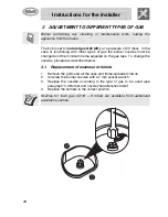 Preview for 10 page of Smeg PGF75-3 Instruction Manual