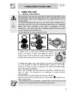 Preview for 13 page of Smeg PGF75-3 Instruction Manual