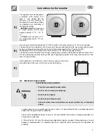 Предварительный просмотр 7 страницы Smeg PGF75SCU3 User Manual