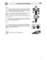 Предварительный просмотр 11 страницы Smeg PGF75SCU3 User Manual