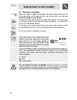 Предварительный просмотр 8 страницы Smeg PGF95-1 Instruction Manual