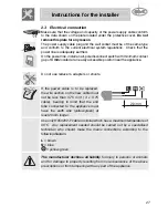 Preview for 8 page of Smeg PGF95-2 Instruction Manual