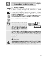 Предварительный просмотр 7 страницы Smeg PGF95K-3 Instruction Manual