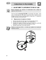 Preview for 10 page of Smeg PGF95K-3 Instruction Manual