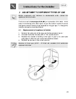 Preview for 11 page of Smeg PGF95K Instructions Manual