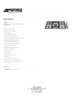 Smeg PGF95U3 Specifications предпросмотр