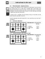 Preview for 7 page of Smeg PGF96BE Manual