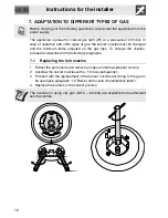 Preview for 16 page of Smeg PGF96BE Manual