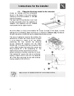 Preview for 6 page of Smeg PGFA95F-1 Instructions For Installation And Use Manual