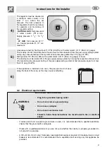 Предварительный просмотр 7 страницы Smeg PGFU30X Manual