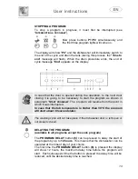 Preview for 14 page of Smeg PL148NE Instruction Manual