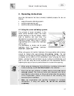 Preview for 18 page of Smeg PL148NE Instruction Manual