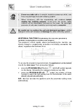 Предварительный просмотр 17 страницы Smeg PL2123X Instruction Manual