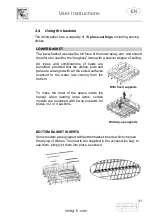 Предварительный просмотр 23 страницы Smeg PL2123X Instruction Manual