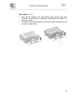 Предварительный просмотр 20 страницы Smeg PL300KX Instruction Manual