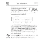 Предварительный просмотр 19 страницы Smeg PL338NE Instruction Manual