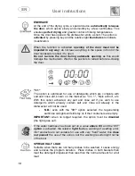 Предварительный просмотр 20 страницы Smeg PL338NE Instruction Manual