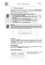 Предварительный просмотр 9 страницы Smeg PL4325XIN Instruction Manual