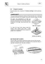 Предварительный просмотр 23 страницы Smeg PL4325XIN Instruction Manual