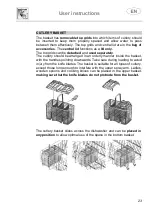 Предварительный просмотр 25 страницы Smeg PL4325XIN Instruction Manual