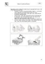 Предварительный просмотр 29 страницы Smeg PL4325XIN Instruction Manual