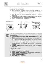 Предварительный просмотр 32 страницы Smeg PL5222B Instruction Manual