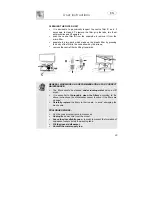 Предварительный просмотр 22 страницы Smeg PL60XME Instruction Manual