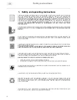 Предварительный просмотр 3 страницы Smeg PL614WH-1 Instruction Manual