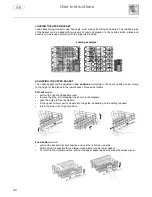 Предварительный просмотр 19 страницы Smeg PL614WH-1 Instruction Manual