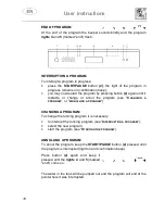 Предварительный просмотр 18 страницы Smeg PL647GSA Instruction Manual