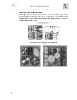 Предварительный просмотр 30 страницы Smeg PL647GSA Instruction Manual