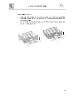 Предварительный просмотр 24 страницы Smeg PL663WH Instruction Manual