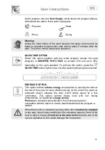 Предварительный просмотр 11 страницы Smeg PL7233TX Instruction Manual