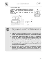 Предварительный просмотр 19 страницы Smeg PL7233TX Instruction Manual