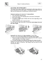 Предварительный просмотр 29 страницы Smeg PL7233TX Instruction Manual