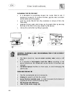 Предварительный просмотр 29 страницы Smeg PL8210X-1 Instruction Manual