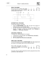 Предварительный просмотр 13 страницы Smeg PLA6147G Instruction Manual