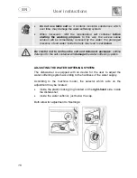 Предварительный просмотр 17 страницы Smeg PLA6147G Instruction Manual