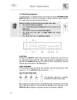 Предварительный просмотр 14 страницы Smeg PLA6445B Instruction Manual