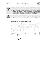 Предварительный просмотр 16 страницы Smeg PLA6448N2 Instruction Manual