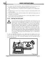 Предварительный просмотр 38 страницы Smeg PLA68XU Instruction Manual